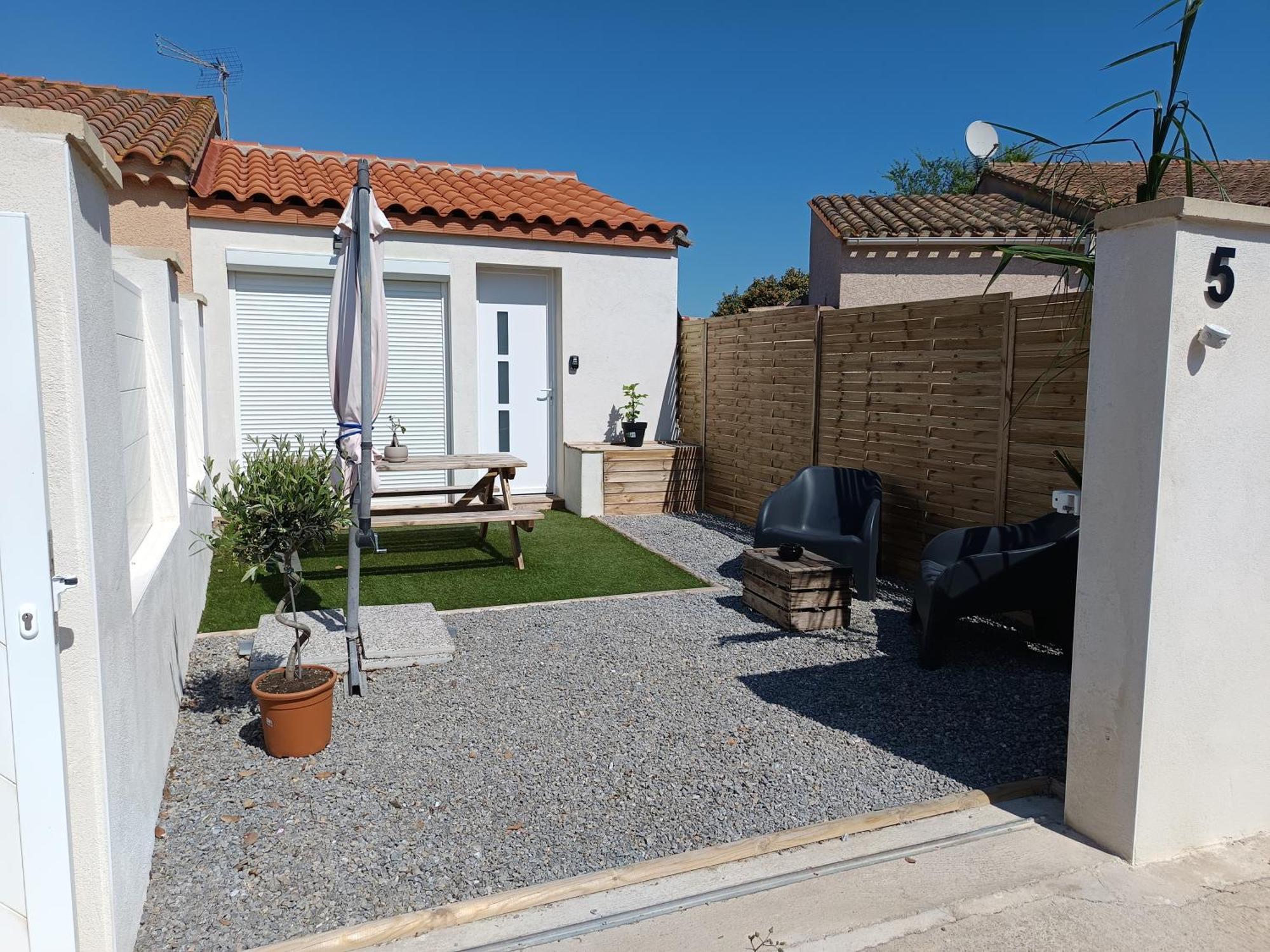 Studio Cosy Sainte Marie La Mer 66470 Bagian luar foto